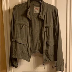 Olive green jacket